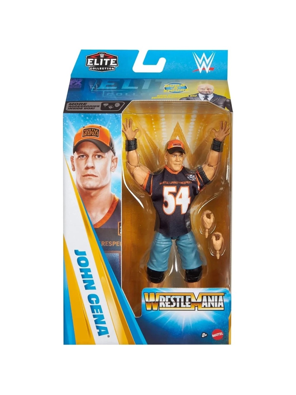 WWE John Cena WrestleMania 42 Elite Action Figure - BAF
